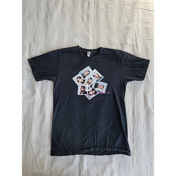 30 Singles Combed Cotton Other - Maroon 5 Red Pill Blues Tour M T Shirt Concert Rock 2 Sided 2018 Music Black